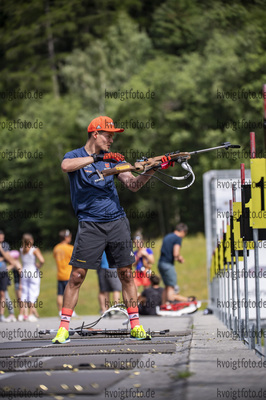 12.07.2021, xkvx, Biathlon Training Bormio, v.l. Philipp Horn (Germany)  