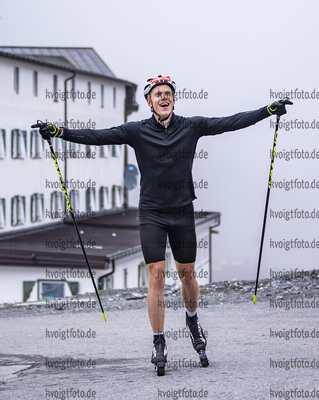 14.07.2021, xkvx, Biathlon Training Bormio, v.l. Roman Rees (Germany)  