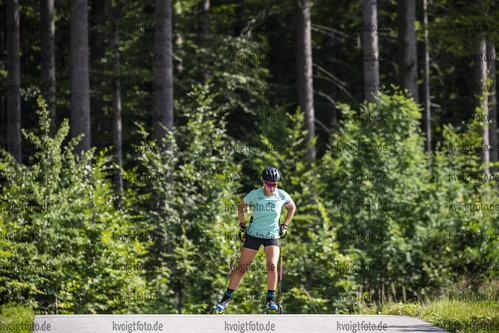 29.07.2021, xkvx, Biathlon Training Arber, v.l. Stefanie Scherer (Germany)  