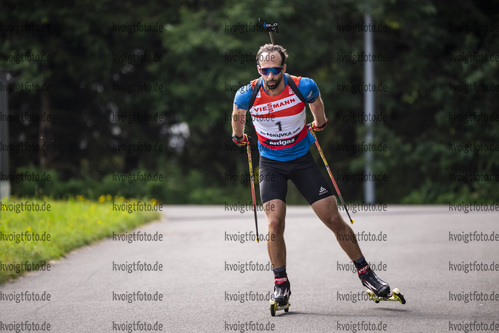 12.08.2021, xkvx, Biathlon Training Oberhof, v.l. Serafin Wiestner (Switzerland)  