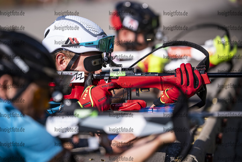 23.08.2021, xkvx, Biathlon Training Bessans, v.l. Fabien Claude (France)  