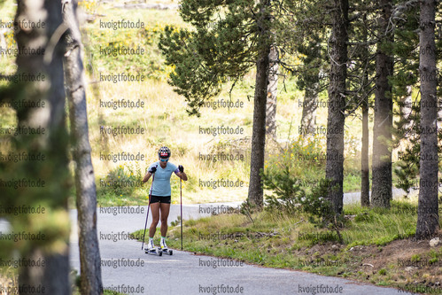 31.08.2021, xkvx, Biathlon Training Font Romeu, v.l. Denise Herrmann (Germany)  