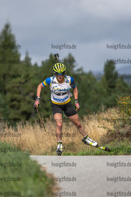 09.09.2021, xleox, Biathlon Training Font Romeu, v.l. Linn Persson (Sweden)  