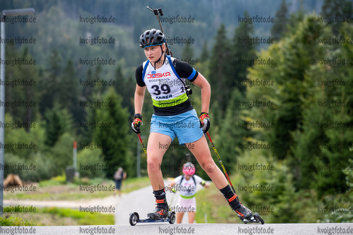 10.09.2021, xkvx, Biathlon Deutsche Meisterschaften Arber, Einzel Damen, v.l. Selina Kastl (Germany)  