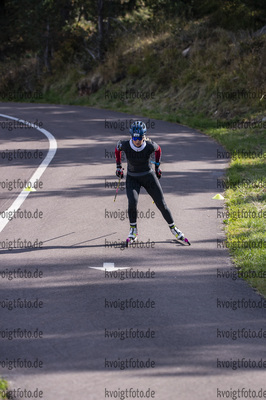 08.10.2021, xkvx, Biathlon Training Lavaze, v.l. Ingrid Landmark Tandrevold (Norway)  
