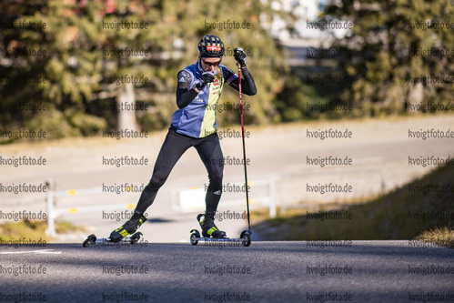 29.10.2021, xkvx, Biathlon Training Antholz-Anterselva, v.l. Denise Herrmann (Germany)  
