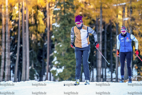 06.11.2021, xmlx, Biathlon Training Lenzerheide, v.l. Denise Herrmann (Germany)