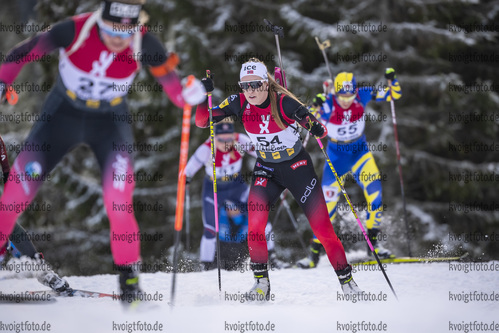 13.11.2021, xkvx, Season Opening Sjusjoen - Sprint Women, v.l. Emilie Agheim Kalkenberg (Norway)  