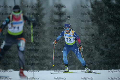 03.12.2021, xetx, Biathlon IBU Cup Sjusjoen, Sprint Women, v.l. Susanna Meinen (SWITZERLAND)  / 
