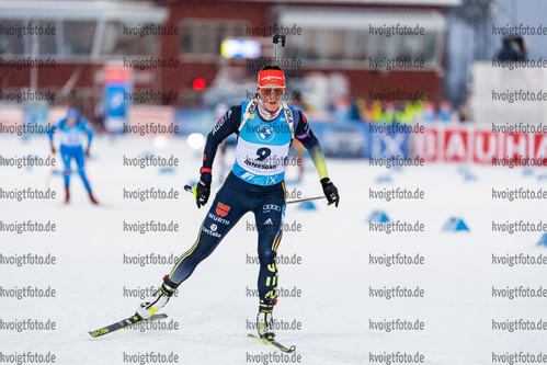 04.12.2021, xkvx, Biathlon IBU World Cup Oestersund, Pursuit Women, v.l. Denise Herrmann (Germany) in aktion / in action competes