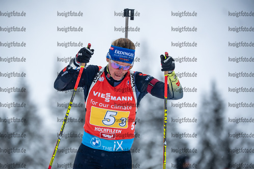 11.12.2021, xkvx, Biathlon IBU World Cup Hochfilzen, Relay Women, v.l. Vanessa Hinz (Germany) in aktion / in action competes