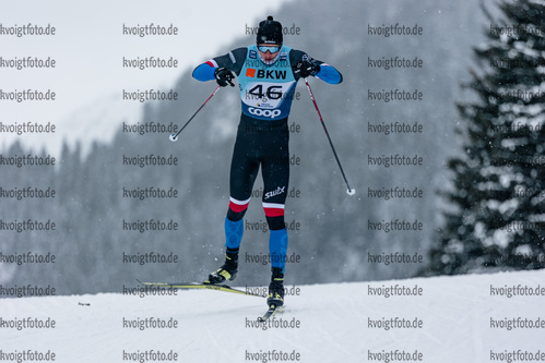 11.12.2021, xljkx, Cross Country FIS World Cup Davos, Men Prolog, v.l. Ondrej Cerny (Czechia)  / 