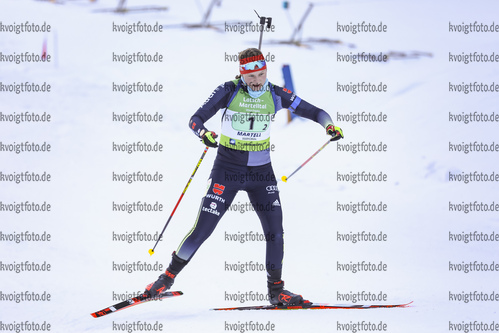 12.12.2021, xmcx, Biathlon IBU Junior Cup Martell, Relay Women, v.l. Selina Marie Kastl (Germany)  /