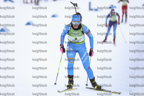 12.12.2021, xmcx, Biathlon IBU Junior Cup Martell, Relay Women, v.l. Gaia Brunetto (Italy)  /