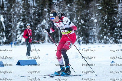 16.12.2021, xlukx, Biathlon IBU Cup Obertilliach, Individual Men, v.l. Harald Lemmerer (Austria)  / 