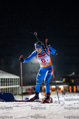28.12.2021, xkvx, Biathlon WTC Ruhpolding 2021, v.l. Dorothea Wierer (Italy) in aktion / in action competes
