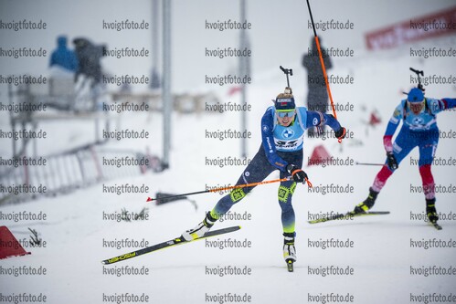07.01.2022, xkvx, Biathlon IBU World Cup Oberhof, Sprint Women, v.l. Dzinara Alimbekava (Belarus) in aktion / in action competes