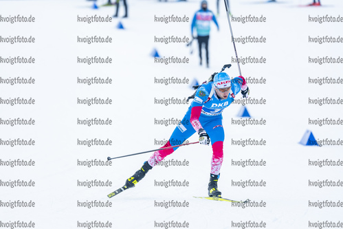 15.01.2022, xkvx, Biathlon IBU World Cup Ruhpolding, Relay Men, v.l. Maksim Tsvetkov (Russia) in aktion / in action competes