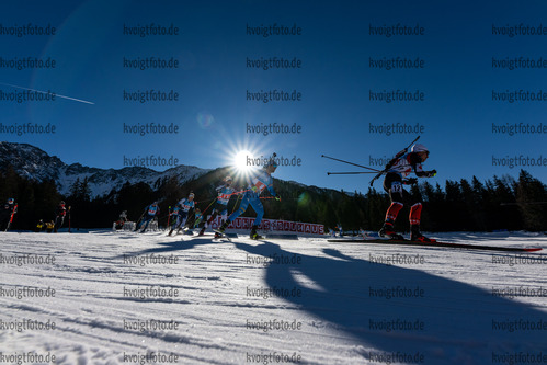 23.01.2022, xkvx, Biathlon IBU World Cup Anterselva, Relay Men, v.l. Thomas Bormolini (Italy) in aktion / in action competes