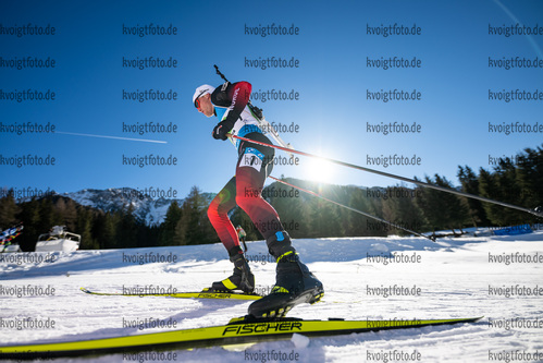 23.01.2022, xkvx, Biathlon IBU World Cup Anterselva, Relay Men, v.l. Tarjei Boe (Norway) in aktion / in action competes