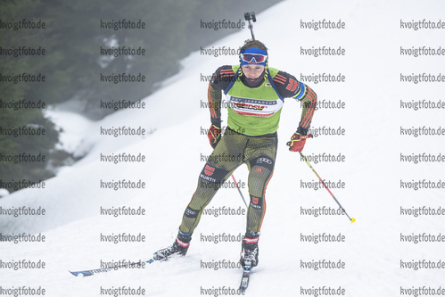 04.02.2021, xsoex, Biathlon Deutschlandpokal Clausthal-Zellerfeld, v.l. Tim Wolter (Germany)  / 