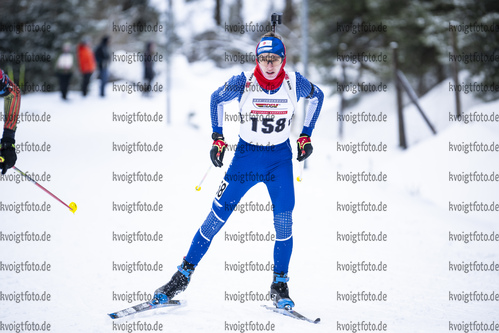 05.02.2021, xsoex, Biathlon Deutschlandpokal Clausthal-Zellerfeld, v.l. Valentin Lagler (Germany)  / 