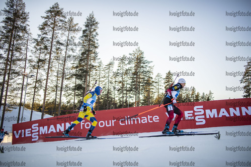 Kontiolahti, Finnland, 04.03.22: Vetle Sjaastad Christiansen (Norway), Sebastian Samuelsson (Sweden) / Feature / Landschaft / Viessmann Advertising / Werbung / Branding  waehrend des 4x7,5km Relays der Herren bei dem BMW IBU World Cup im Biathlon am 04. Februar 2022 in Kontiolahti. (Foto von Kevin Voigt / VOIGT)

Kontiolahti, Finland, 04.03.22: Vetle Sjaastad Christiansen (Norway), Sebastian Samuelsson (Sweden) / Feature / Landschaft / Viessmann Advertising / Werbung / Branding  during the 4x7,5km men’s relay at the Biathlon BMW IBU World Cup March 04, 2022 in Kontiolahti. (Photo by Kevin Voigt / VOIGT)