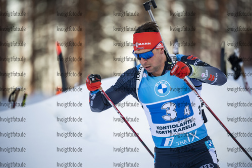 Kontiolahti, Finnland, 04.03.22: Philipp Nawrath (Germany) in aktion waehrend des 4x7,5km Relays der Herren bei dem BMW IBU World Cup im Biathlon am 04. Februar 2022 in Kontiolahti. (Foto von Kevin Voigt / VOIGT)

Kontiolahti, Finland, 04.03.22: Philipp Nawrath (Germany) in action competes during the 4x7,5km men’s relay at the Biathlon BMW IBU World Cup March 04, 2022 in Kontiolahti. (Photo by Kevin Voigt / VOIGT)