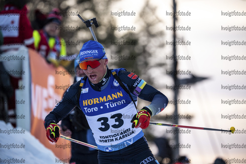 Kontiolahti, Finnland, 05.03.22: Erik Lesser (Germany) in aktion waehrend des 10km Sprint der Herren bei dem BMW IBU World Cup im Biathlon am 05. Februar 2022 in Kontiolahti. (Foto von Kevin Voigt / VOIGT)

Kontiolahti, Finland, 05.03.22: Erik Lesser (Germany) in action competes during the 10km men’s sprint at the Biathlon BMW IBU World Cup March 05, 2022 in Kontiolahti. (Photo by Kevin Voigt / VOIGT)