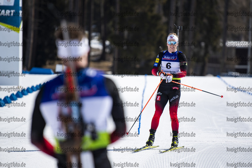 Lenzerheide, Schweiz, 06.03.22: Endre Stroemsheim (Norway), Johannes Dale (Norway) im Ziel waehrend des 15km Massenstart 60 der Herren bei dem IBU Cup im Biathlon am 06. Februar 2022 in Lenzerheide. (Foto von Benjamin Soelzer / VOIGT)

Lenzerheide, Switzerland, 06.03.22: Endre Stroemsheim (Norway), Johannes Dale (Norway) in the finish during the 15km men’s mass start 60 at the Biathlon IBU Cup March 06, 2022 in Lenzerheide. (Photo by Benjamin Soelzer / VOIGT)