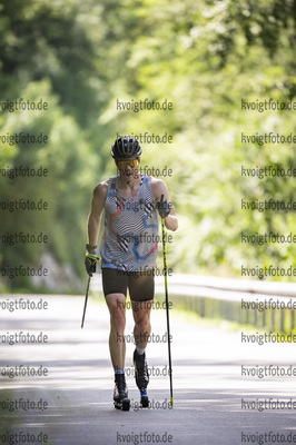 Pokljuka, Slowenien, 28.06.22: Roman Rees (Germany) in aktion waehrend des Training am 28. June  2022 in Pokljuka. (Foto von Kevin Voigt / VOIGT)

Pokljuka, Slovenia, 28.06.22: Roman Rees (Germany) in action competes during the training at the June 28, 2022 in Pokljuka. (Photo by Kevin Voigt / VOIGT)