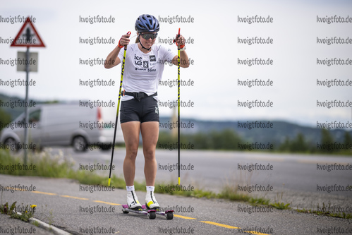 Lillehammer, Norwegen, 08.07.22: Karoline Erdal (Norway) in aktion waehrend des Training am 08. July  2022 in Lillehammer. (Foto von Kevin Voigt / VOIGT)

Lillehammer, Norway, 08.07.22: Karoline Erdal (Norway) in action competes during the training at the July 08, 2022 in Lillehammer. (Photo by Kevin Voigt / VOIGT)