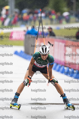 Ruhpolding, Deutschland, 28.08.22: Lisa Vittozzi (Italy) im Ziel waehrend dem Massenstart der Damen bei den IBU Sommer Weltmeisterschaften im Biathlon am 28. August 2022 in Ruhpolding. (Foto von Kevin Voigt / VOIGT)

Ruhpolding, Germany, 28.08.22: Lisa Vittozzi (Italy) in the finish during the women’s mass start at the IBU Summer Biathlon World Championships August 28, 2022 in Ruhpolding. (Photo by Kevin Voigt / VOIGT)