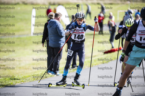 Willingen, Deutschland, 30.09.22: Franz Hoelzl (Germany) in aktion waehrend des Sprint der Herren bei dem DSV Jugendcup Deutschlandpokal im Biathlon am 30. Oktober 2022 in Willingen. (Foto von Benjamin Soelzer / VOIGT)

Willingen, Germany, 30.09.22: Franz Hoelzl (Germany) in action competes during the Men’s Sprint at the German Biathlon Cup on the September 30, 2022 in Willingen. (Photo by Benjamin Soelzer / VOIGT)