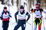 10.02.2019, xkvx, Biathlon, Deutschlandpokal Altenberg, Verfolgung, v.l. DINGELSTEDT Josephine