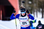 10.02.2019, xkvx, Biathlon, Deutschlandpokal Altenberg, Verfolgung, v.l. FICHTNER Marlene