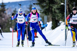 10.02.2019, xkvx, Biathlon, Deutschlandpokal Altenberg, Verfolgung, v.l. NEUGEBAUER Isabel