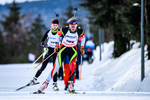 10.02.2019, xkvx, Biathlon, Deutschlandpokal Altenberg, Verfolgung, v.l. GALLBRONNER Charlotte