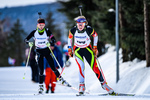 10.02.2019, xkvx, Biathlon, Deutschlandpokal Altenberg, Verfolgung, v.l. GALLBRONNER Charlotte