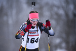 22.02.2019, xkvx, Biathlon, Deutsche Jugendmeisterschaft Kaltenbrunn, Einzel, v.l. SCHARFENBERG Saskia