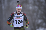 22.02.2019, xkvx, Biathlon, Deutsche Jugendmeisterschaft Kaltenbrunn, Einzel, v.l. LANKES Raphael