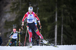 16.03.2019, xkvx, Biathlon, Deutschlandpokal Ruhpolding, Sprint, v.l. GANDLER Anna