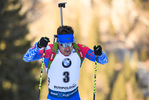 16.01.2019, xkvx, Biathlon IBU Weltcup Ruhpolding, Sprint Herren, v.l. Evgeniy Garanichev (Russia) in aktion / in action competes