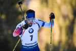 16.01.2019, xkvx, Biathlon IBU Weltcup Ruhpolding, Sprint Herren, v.l. Mario Dolder (Switzerland) in aktion / in action competes