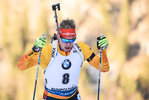 16.01.2019, xkvx, Biathlon IBU Weltcup Ruhpolding, Sprint Herren, v.l. Johannes Kuehn (Germany) in aktion / in action competes