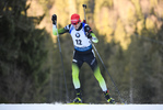 16.01.2019, xkvx, Biathlon IBU Weltcup Ruhpolding, Sprint Herren, v.l. Jakov Fak (Slovenia) in aktion / in action competes