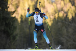 16.01.2019, xkvx, Biathlon IBU Weltcup Ruhpolding, Sprint Herren, v.l. Quentin Fillon Maillet (France)  / 