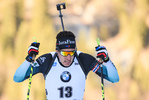 16.01.2019, xkvx, Biathlon IBU Weltcup Ruhpolding, Sprint Herren, v.l. Quentin Fillon Maillet (France) in aktion / in action competes