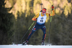 16.01.2019, xkvx, Biathlon IBU Weltcup Ruhpolding, Sprint Herren, v.l. Benedikt Doll (Germany)  / 