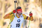 16.01.2019, xkvx, Biathlon IBU Weltcup Ruhpolding, Sprint Herren, v.l. Benedikt Doll (Germany) in aktion / in action competes